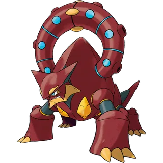 Volcanion — Pokémon GO Fire and Water artwork