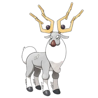 Wyrdeer — Pokémon GO Normal and Psychic artwork