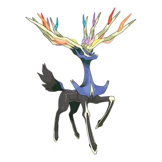 Xerneas — Pokémon GO Fairy artwork