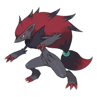 Zoroark — Pokémon GO Dark artwork