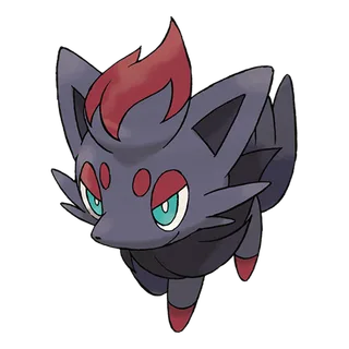 Zorua — Pokémon GO Dark artwork