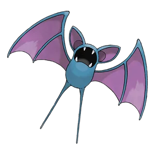 Zubat — Pokémon GO Poison and Flying artwork